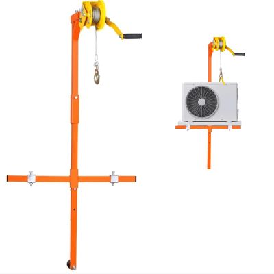 Self-Locking Cable Winch Bracket for AC Outdoor Units