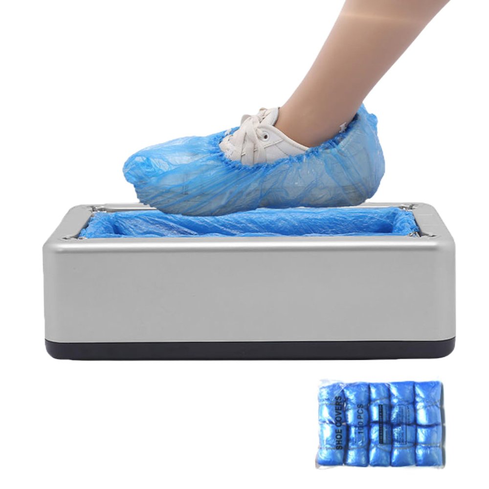 Automatic Shoe Cover Dispenser, Portable and Reusable