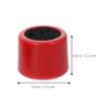 PACKOVE 4-Piece Billiard Cue Tip Shapers, Double-Sided Plastic Trimmers for Snooker and Pool Cues view 2