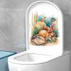 Toilet Seat Wall Sticker - Sea Life Theme view 4