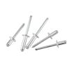 Blind Rivets, 1,065 Pieces, Aluminum Dome Head, Steel Mandrel, M3.2/M4/M5/M6.4, Pop Rivets, Pull Rivets, Exhaust Rivets (10 mm, M3.2, 45 pcs) view 3