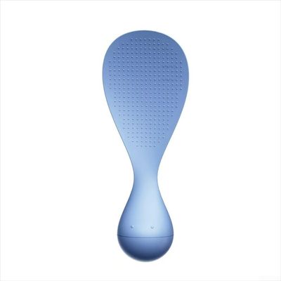 Non-Stick Rice Spoon, 17.6 x 6.7 cm, Ergonomic Kitchen Tool, Blue