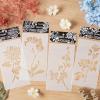 4-Piece Flower Stencil Set view 2