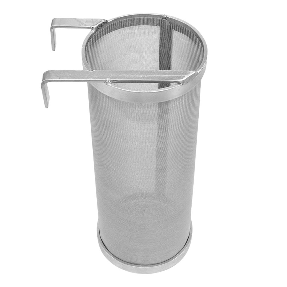 ZnttUu Stainless Steel Beer Kettle Filter, Dry Hopper, 300-Micron Mesh, for Homebrewing Equipment