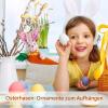 Easter Bunnies Ornaments - 6 Inch Plush Bunny view 3
