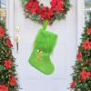 Greabuy Christmas Stocking with Classic Lettering, Large Capacity view 2