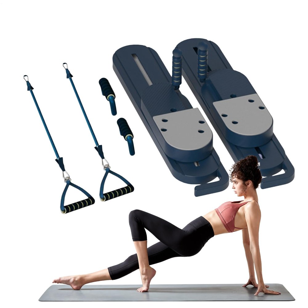 Two-Piece Pilates Reformer Ab Trainer