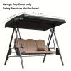 Waterproof Replacement Swing Canopy Cover for 2–3-Seat Swings view 4