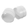 2-Pack Plastic One-Way Check Valves for Ventilation Ducts view 1