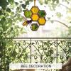 Honeycomb Sun Catcher, Acrylic Glass Decor for Garden view 3