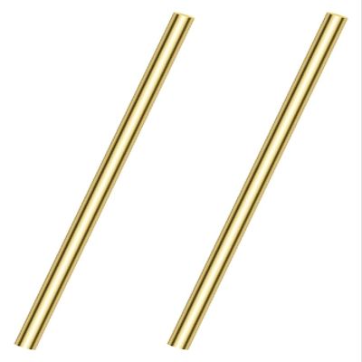 Solid Round Brass Rods, 2 Pieces, 500 mm Long, 512 Diameter