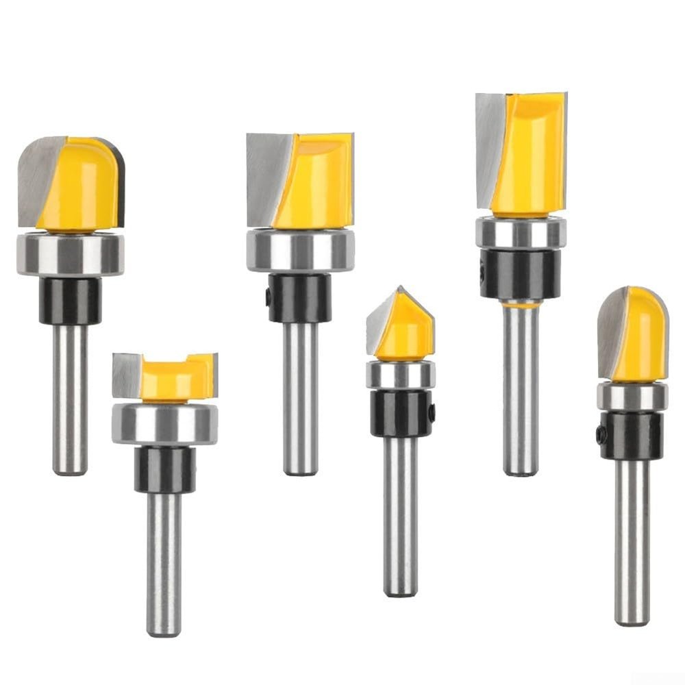 6 mm Shank Router Bit for Round-Bottom Routing