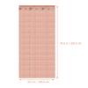 STOBAZA Rose Gold Fringe Curtain 1m x 2m view 2