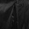 OSALADI Breathable Firewood Rack Cover, 210D Oxford Fabric, Weather-Resistant, Black view 3