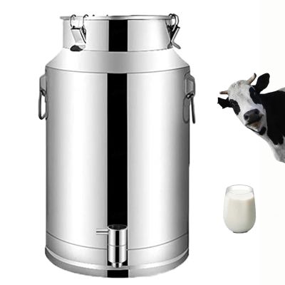 Stainless Steel Liquid Transport Bucket with Tap