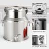 Stainless Steel Liquid Transport Bucket with Tap view 2