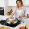 Scratch-Resistant Nonstick Frying Pan with Even Heat Distribution view 2