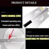 Manual Pizza Dough Press, Stainless Steel view 3