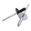 Blind Rivets, M3.2/M4.8/M5, 304 Stainless Steel and Aluminum, Extra-Large Flange Head, Pop Rivets (Aluminum, 6.4 mm, M4, 10 pcs) view 4
