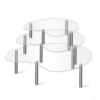 Stylish Transparent Dessert Stand (XL)