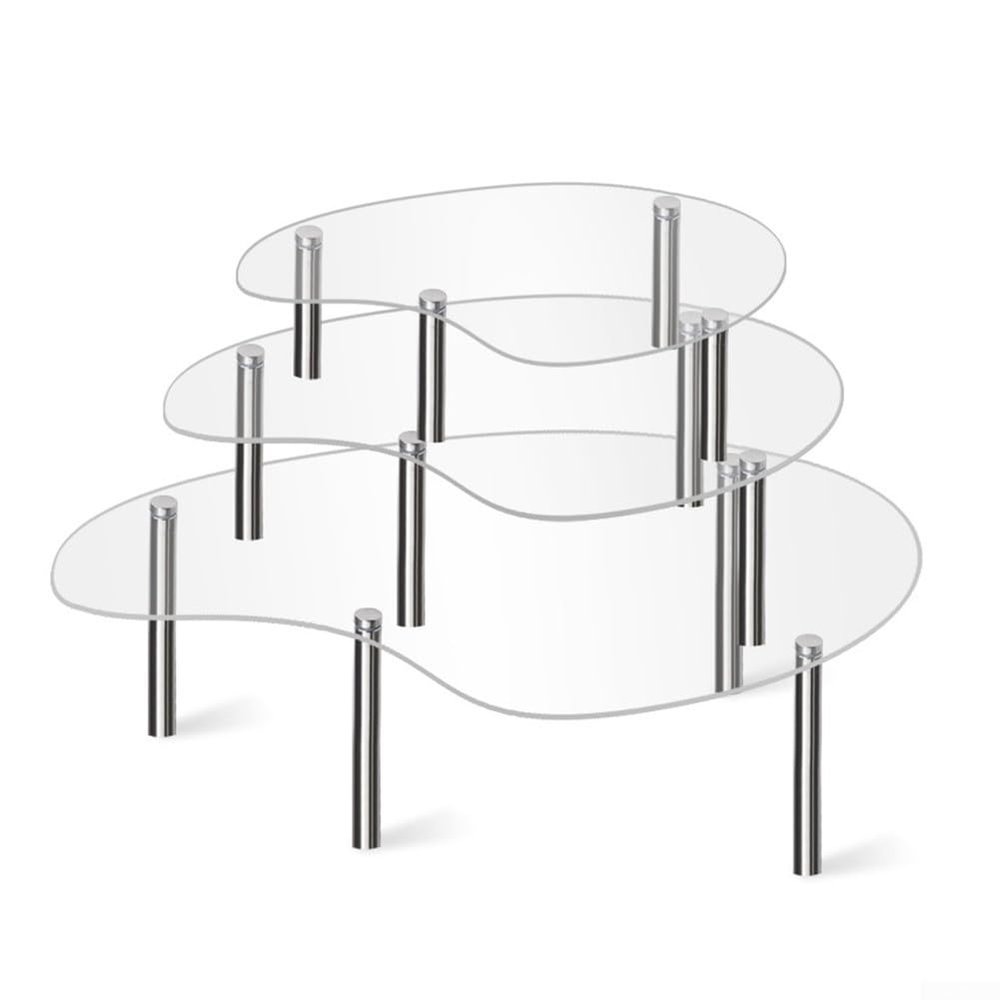Stylish Transparent Dessert Stand (XL)