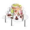 Stylish Transparent Dessert Stand (XL) view 2