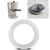 plplaaoo Silicone Gasket Ring for Espresso Machines, GS-R003, White view 3