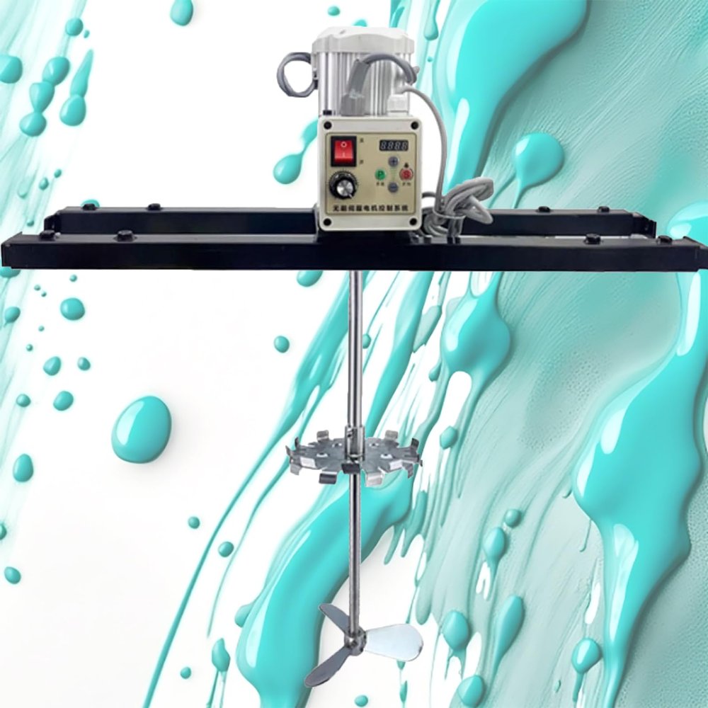Electric Stainless Steel Mixer, 1,000 L, Variable Speed, Reverse Function