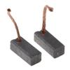 ZYWUOY Motor Carbon Brush Set for Electric Motor Replacement, 2-Pack, 7 x 8 x 19 mm, Black view 1