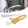 Alomejor Folding Bike Hook, Stainless Steel-Aluminum Alloy Seatpost Clamp Hook Replacement (GOLD) view 3