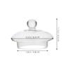 Glass Teapot Lid 65 mm for 400 mL Teapot view 2