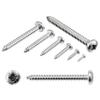 NORMREICH 1000-Piece Pan Head Sheet Metal Screws 3.5 x 22 mm Stainless Steel A2 (V2A), DIN 7981 / ISO 7049 view 1
