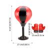 Desktop Punching Bag Inflatable Boxing Ball with Suction Cup view 4