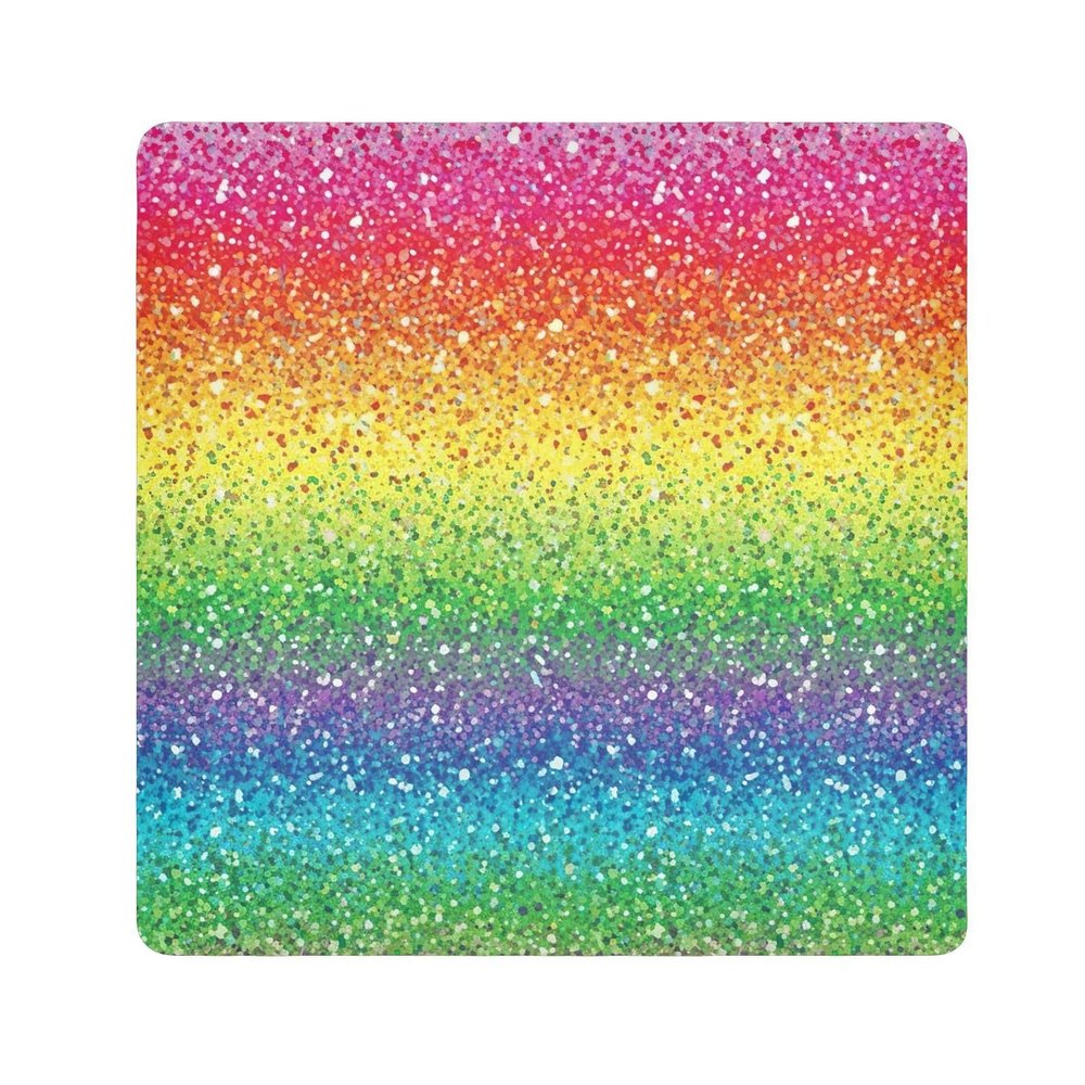 ODAWA Soft, Reusable Wrap Cloth, Rainbow Colors, Self-Adhesive, Lightweight, Foldable, for Camera Accessories, 45 x 45 cm