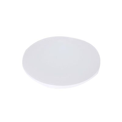 ACVACV 2 mm Solid Silicone Gasket, White Round Rubber Sheet, OD 90 mm, 1 Pc.