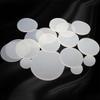 ACVACV 2 mm Solid Silicone Gasket, White Round Rubber Sheet, OD 90 mm, 1 Pc. view 3