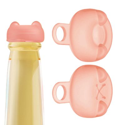 Silicone Drink Covers - Resealable Bottle Top Protectors