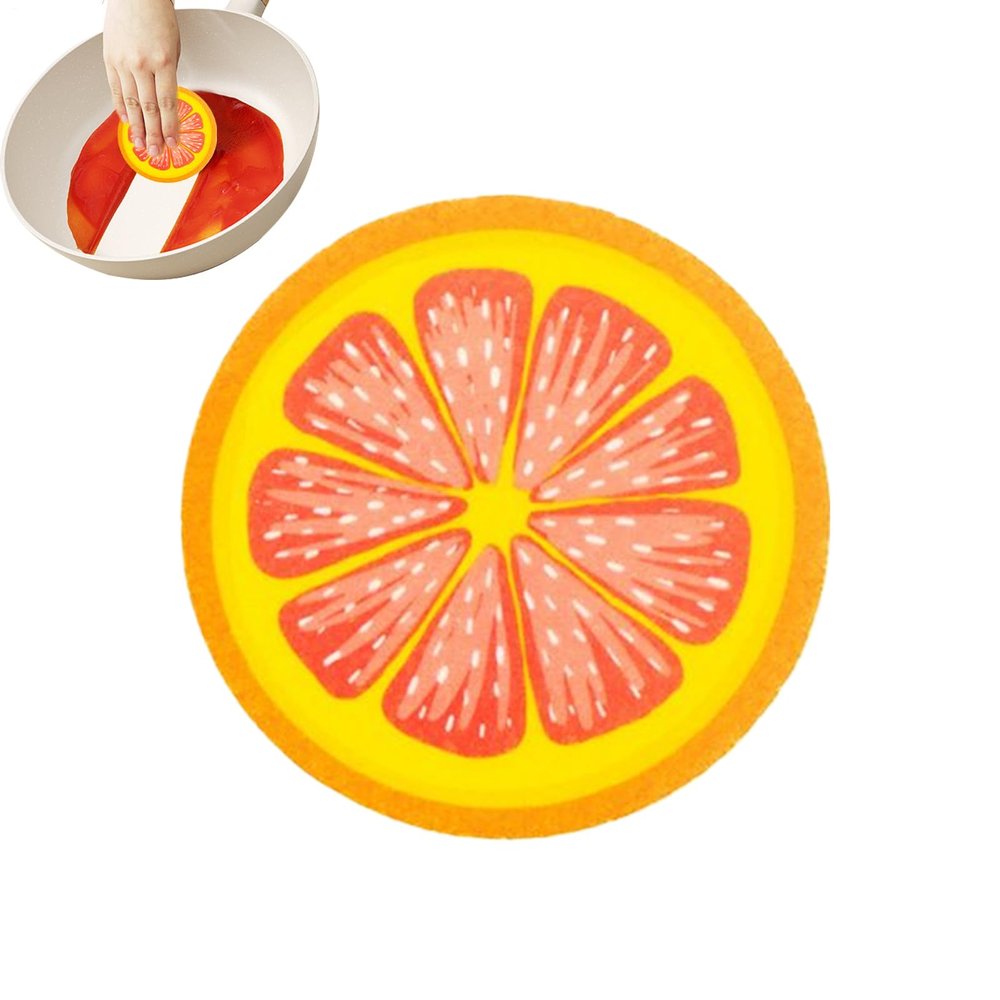 Fruit-Shaped Kitchen Sponge