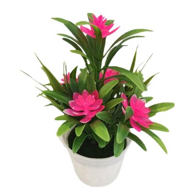 Artificial Indoor Plants - Lifelike Green Potted Arrangement