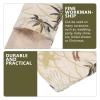 BRIGHTFUFU Foldable Cotton Satin Fan Bag 8 Inch with Chinese Design view 4