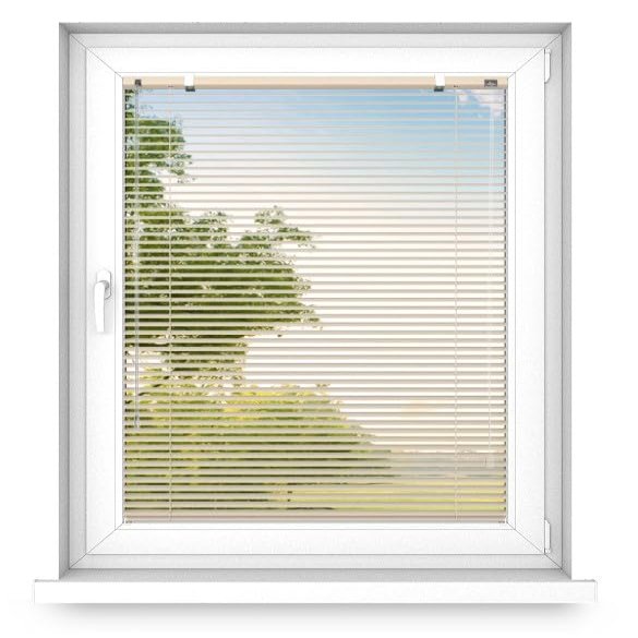 time4blinds No-Drill Indoor Aluminum Blinds, Gold Gloss, Left, 600 x 900 mm