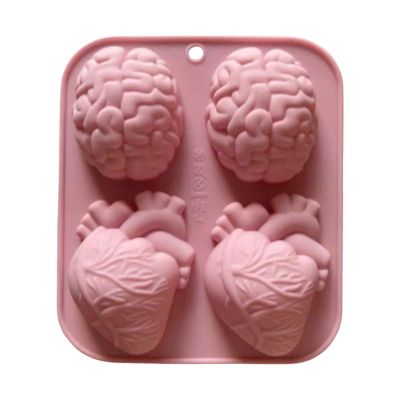 Generic Brain-Heart Silicone Mold
