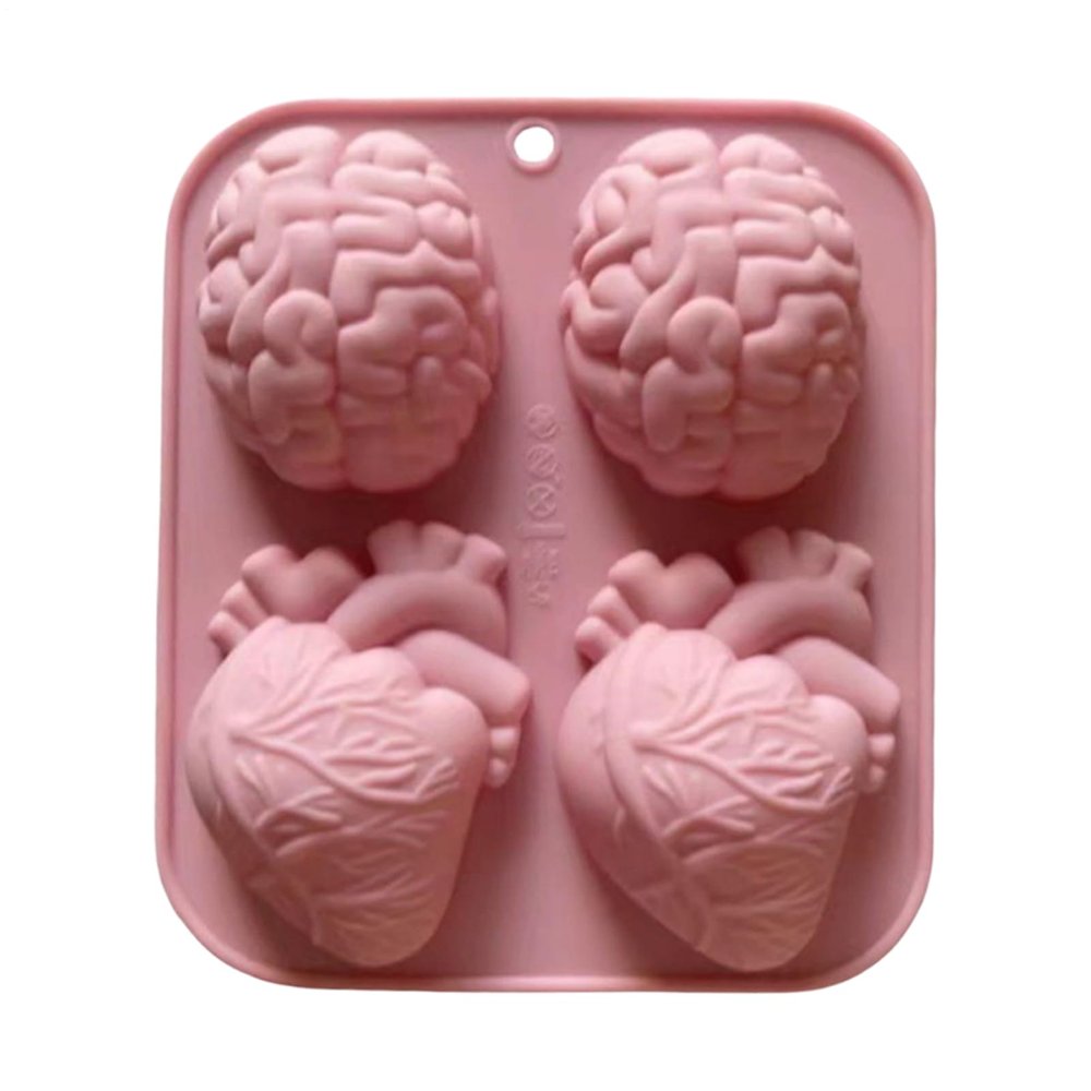 Generic Brain-Heart Silicone Mold