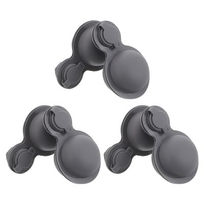 SOIMISS Inflatable U-Shaped Travel Pillow with TPU Automatic Valve, Leak-Proof Quick-Inflation Valve, 6-Piece Replacement Valve Set for Outdoor Travel and Leisure