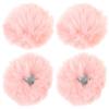 Healifty 4-Pack Fluffy Pompon Brooches view 1