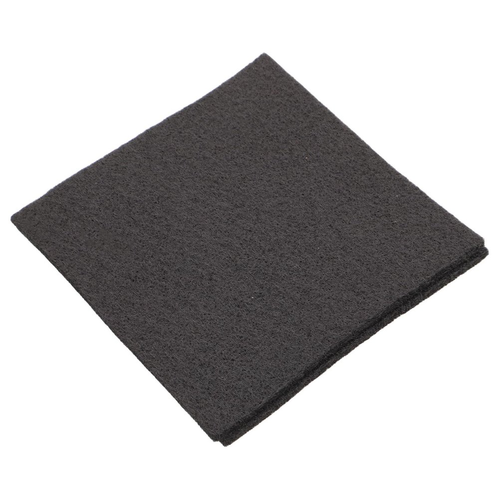 HONMEET 2-Pack Graphite Carbon Felt Welding Blankets, 100 × 100 × 3 mm, Black