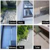 Stainless Steel Trench Drain System for Outdoor Rainwater Management view 2