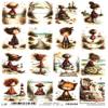 Josys Craft Fairy Rice Paper A4 Decoupage Humor Comic Beach Sea Vacation Small Images RE8464 view 1