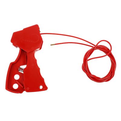 Luxshiny Heat-Resistant Adjustable Steel Cable Lock with Nylon Coating