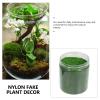 FOMIYES Nylon Artificial Plant Decoration, 1 Bottle, Green view 3